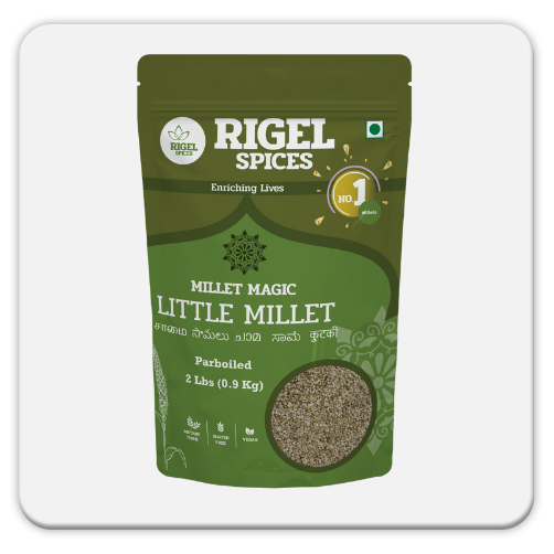 Little millet samai 1kg resealable pack non gmo gluten free