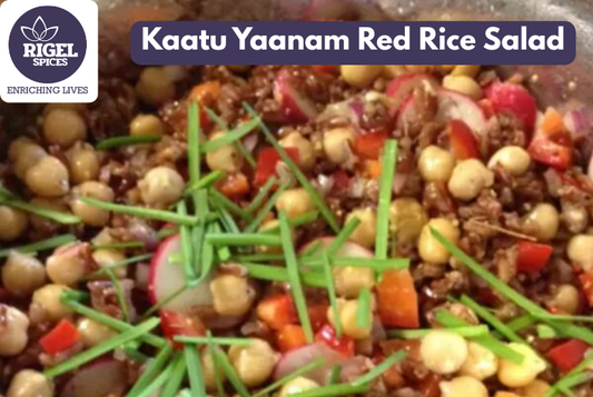 Healthy Kaatu Yaanam Red Rice Salad Recipe – A Nutritious Traditional Superfood Dish