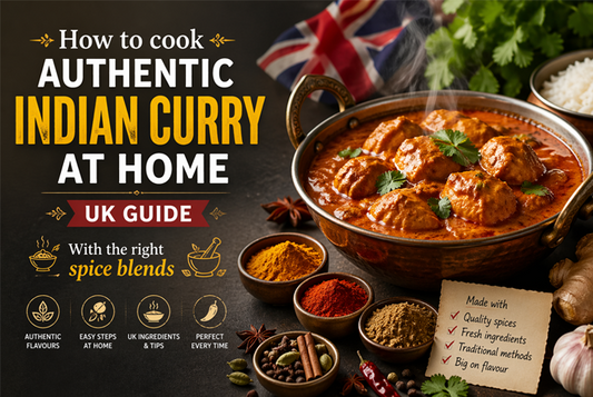 How to Cook Authentic Indian Curry at Home — UK Guide with the Right Spice Blends