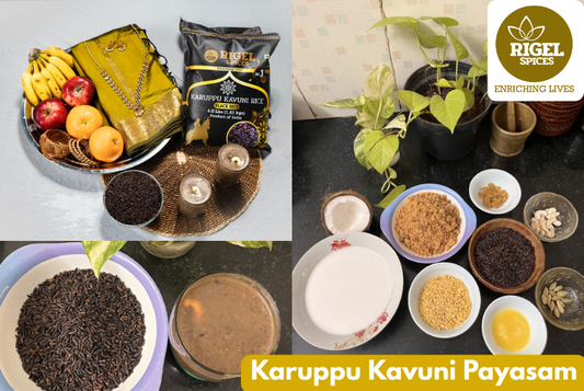 Karuppu Kavuni Rice Sweet Pongal Recipe | Healthy Traditional Black Rice Dessert