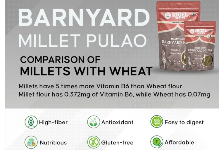 Barnyard Millet Benefits & Healthy Millet Pulao Recipe