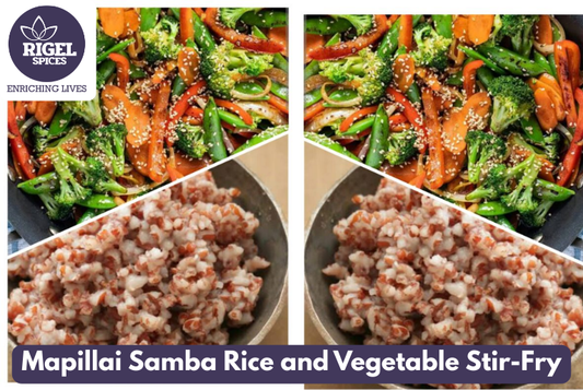 Healthy Mapillai Samba Rice Recipe | Traditional South Indian Red Rice UK
