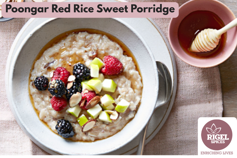 Poongar Red Rice Sweet Porridge Recipe – Healthy Traditional Millet Breakfast