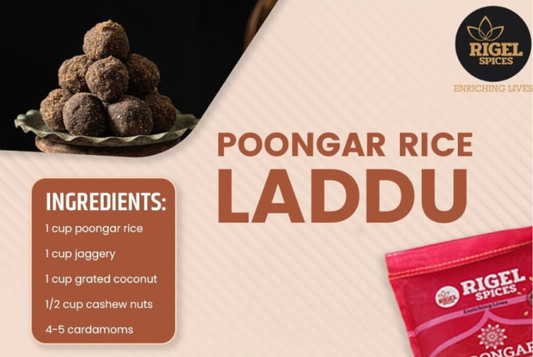 Poongar Rice Laddu Recipe | Healthy Traditional Sweet with Jaggery