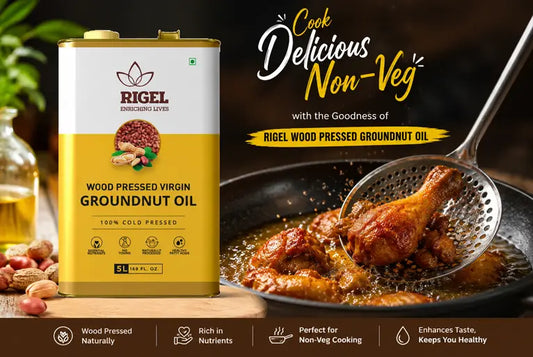 Crispy Fried Chicken with Groundnut Oil | RIGEL