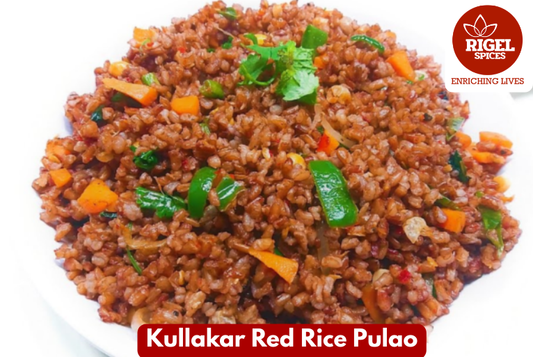Kullakar Red Rice Pulao Recipe – Healthy Traditional South Indian Rice Dish