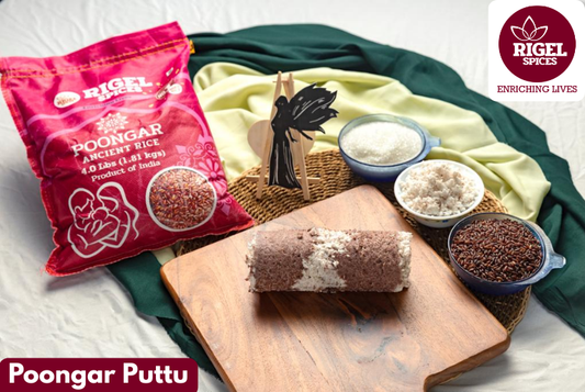 Poongar Rice Puttu Recipe | Healthy Traditional South Indian Breakfast