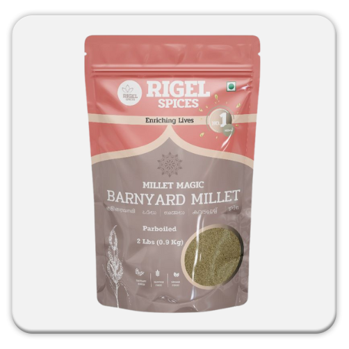 Barnyard Millet 1 Kg resealable pack - Kuthiraivali, Non-GMO, Gluten-Free