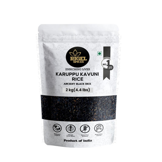 Rigel Spices | Karuppu Kavuni (2Kg) | Ancient Grains