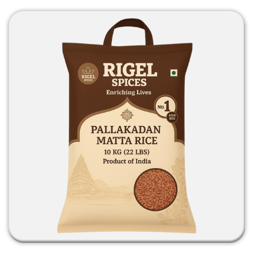 Palakkad Matta Rice 10kg Authentic Kerala Red Rice

