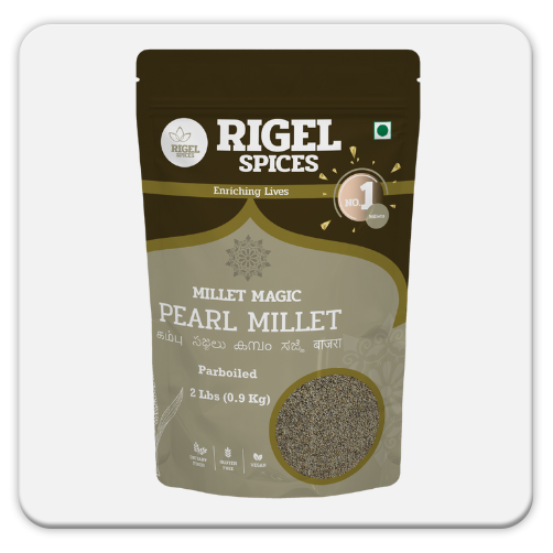 Pearl millet kambu 1kg resealable pack non gmo gluten free