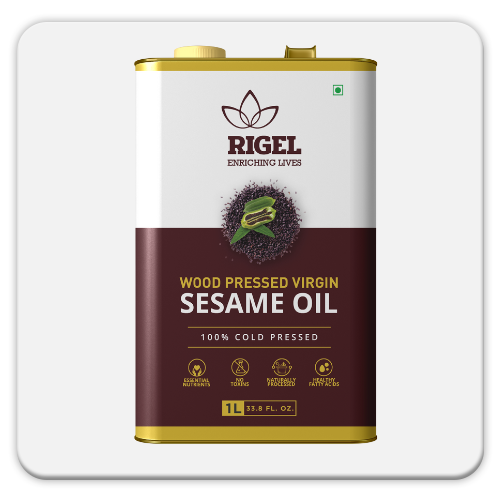 Sesame Oil 1L Wood Pressed Virgin Cold Pressed Oil
